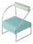Droid Low Chair in Powder-Coated Aluminum by Altreforme For Sale