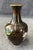 Traditional Brown Cloisonne Vase With Birds and Flowers For Sale - Image 3 of 8