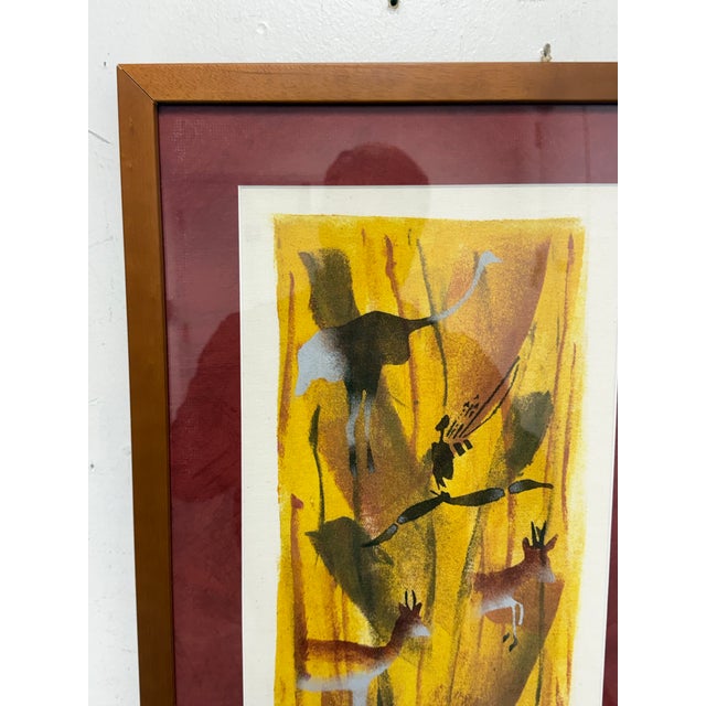 Jahman San Wildlife Painting, Vintage For Sale In San Francisco - Image 6 of 12