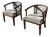 Mid-Century Modern Teak Armchairs, Set of Two, Danish Modern For Sale