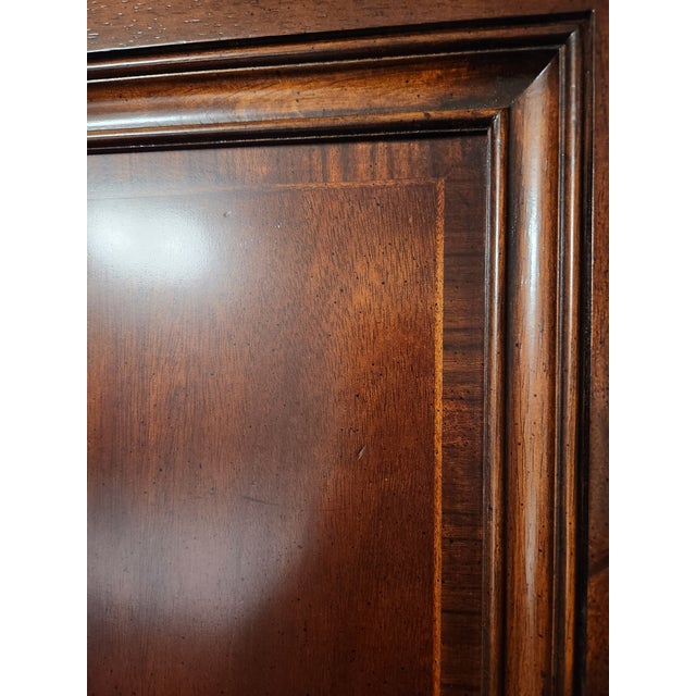 Dresser Amoire Mahogony by Thomasville " Fredericksburg " Collection Vintage For Sale In Miami - Image 6 of 8