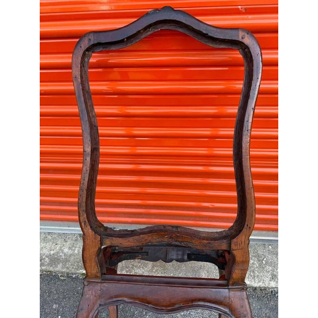 Pair of 19th Century Louis XV Style Walnut Side Chairs For Sale - Image 11 of 17