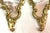 Wood Vintage Sweet Petite Gold Scroll Wall Mirrors- A Pair For Sale - Image 7 of 14
