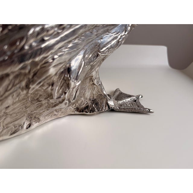 Duck Silver-Plated Wine Cooler from Franco Lapini, Italy, 1960 For Sale - Image 13 of 17