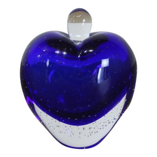 Vintage Heart Shaped Perfume Bottle, Decorative Bottle For Sale