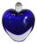 Vintage Heart Shaped Perfume Bottle, Decorative Bottle For Sale