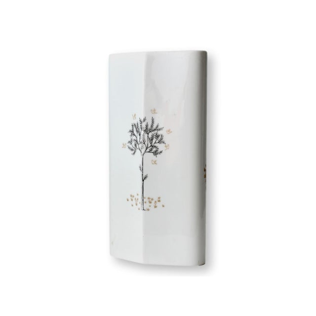 Mid-Century Modern Rosenthal Porcelain Peynet Signed Vase For Sale - Image 3 of 5