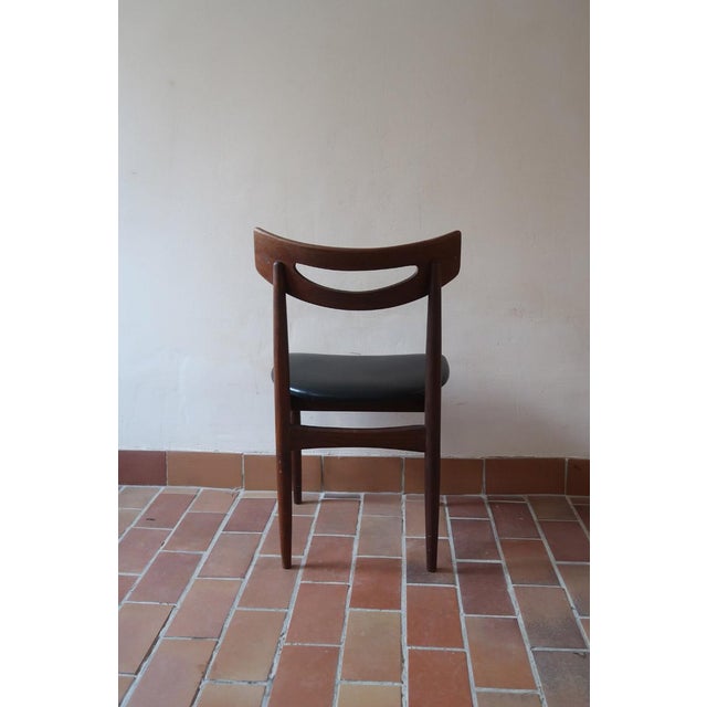 Danish Teak Dining Chairs in the manner of Henry Walter Klein, 1960s, Set of 5 For Sale - Image 4 of 18