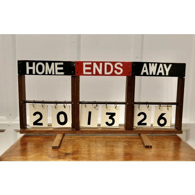 Village Cricket Score Board, 1950s For Sale - Image 6 of 6
