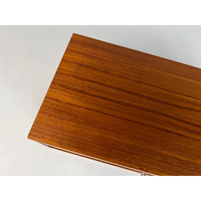 No. 127 Wall Console in Teak by Kai Kristiansen for Aksel Kjersgaard, 1960s For Sale - Image 6 of 17
