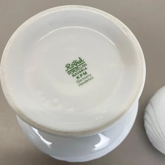 Op Art Porcelain Vase from Royal Bavaria KPM, Germany, 1970s, Set of 2 For Sale - Image 14 of 15