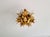 Mid-Century Modern Italian Ceiling Light in Gilded Metal from Banci Firenze, 1970 For Sale - Image 3 of 11