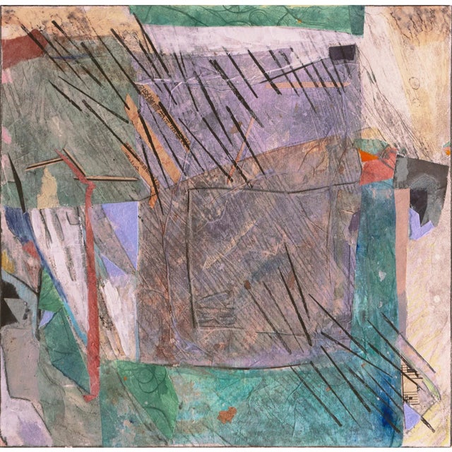 Signed lower right, 'Barbara Johnson' (American, 1927-2021) and titled, lower left, 'Oberon Series 1'. Exhibited: Carmel...