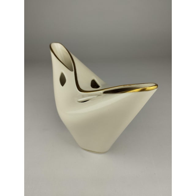 Mid-Century Pique Fleur Porcelain Vase from Alka Bavaria, 1955 For Sale - Image 4 of 8