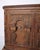 Wood Chest in Oak with Carved Details and Fruitwood Inlays, 1860s For Sale - Image 7 of 14