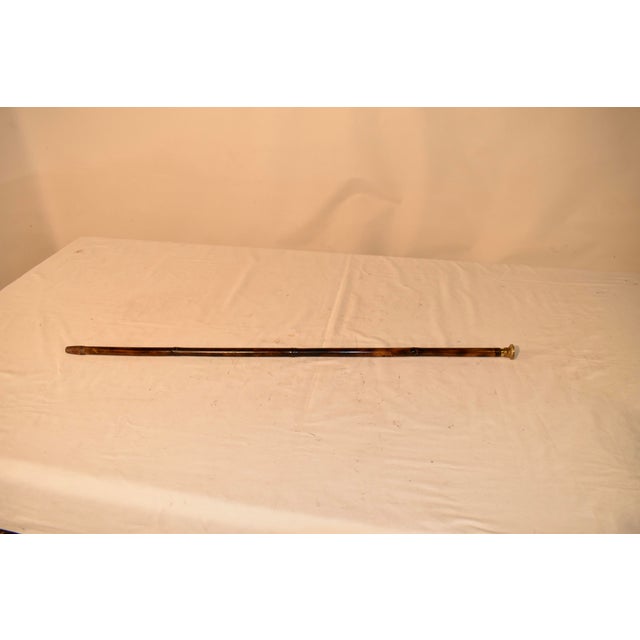 19th Century Late 19th Century English Sword Cane With a Snuff Top For Sale - Image 5 of 9