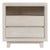 Naia White Wash Modern Coastal Two-Drawer Nightstand For Sale