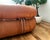 Brown 1970s Vintage Afra & Tobia Scarpa "Soriana" Two-Seater Sofa For Sale - Image 8 of 13
