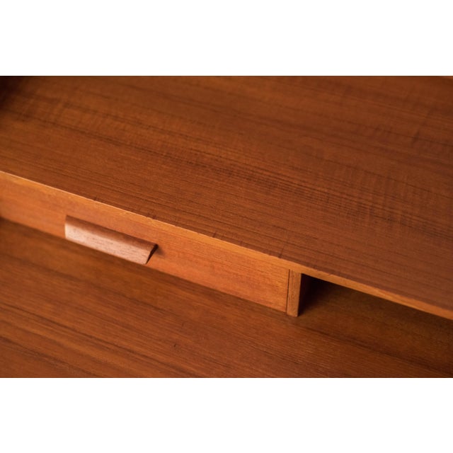 Mid Century Teak Writing Desk by Arne Wahl Iversen for Vinde Møbelfabrik For Sale - Image 9 of 12