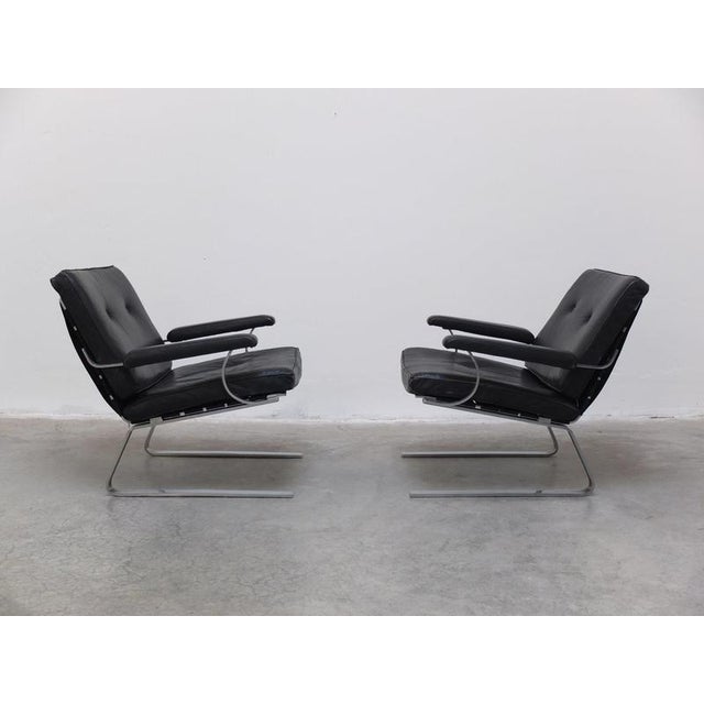 Set of Modernist Lounge Chairs by Reinhold Adolf for Cor, 1960s For Sale - Image 10 of 18
