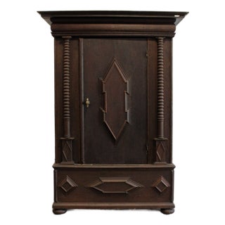 17th Century Swedish Baroque Wardrobe / Salon Cabinet For Sale