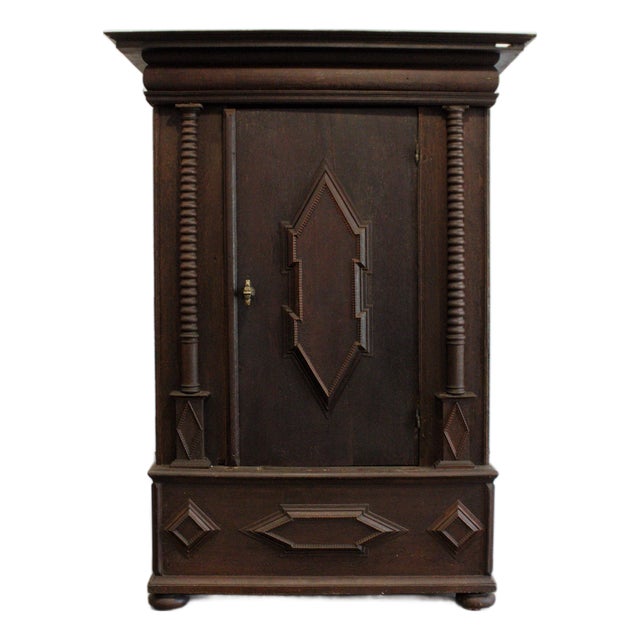 17th Century Swedish Baroque Wardrobe / Salon Cabinet For Sale