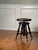Late 19th Century Victorian Mahogany Piano Stool With Claw and Glass Ball Feet, A. Merriam & Co. For Sale - Image 9 of 10