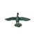 Wonderful bronze fountain in the shape of a duck in verdis gris bronze A decorative bronze duck fountain sculpture,...