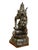 Antique Bronze Ganesha Statue Khmer Style Hindu 4-Arm Elephant God Sculpture For Sale - Image 16 of 18