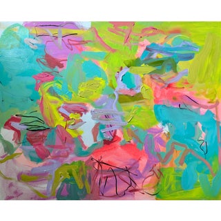 "Happy Hour" Original Painting by Hayley Morée For Sale