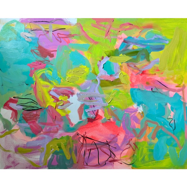 "Happy Hour" Original Painting by Hayley Morée For Sale