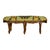 French French Louis XV 19th Century Carved Walnut Footstool with Tapestry Upholstery For Sale - Image 3 of 11