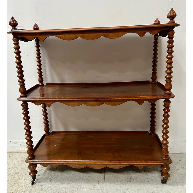 Napoleon III Console Table in Mahogany and Veneer, 1800s For Sale - Image 11 of 18