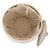 Boho Chic Artifacts Saboga Home Rattan Beehive Laundry Hamper with Liner in White Wash For Sale - Image 3 of 6