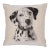 Donald Dalmatian Woven Cushion With Feather Filler - 42x42cm (17"x17") For Sale