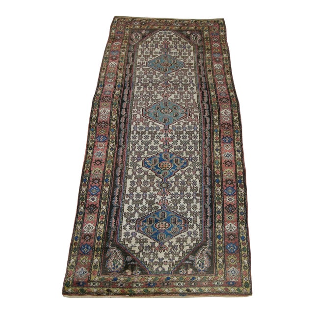 Antique Shahsavan Rug 8.5x4.1 For Sale
