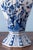 Blue Blue and White Faience Vase Lamps from Samson, 19th Century, Set of 2 For Sale - Image 8 of 13