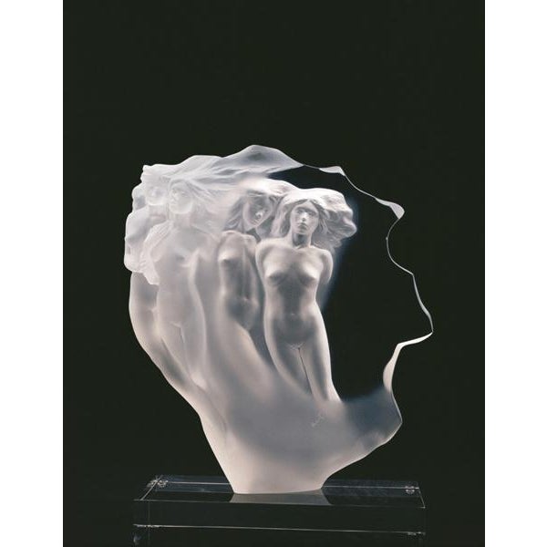 Frederick Hart Acrylic Light Whispers Signed Limited Female Nude Art Sculpture For Sale - Image 17 of 17