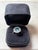 Tiffany & Co. Platinum Soleste Aquamarine & Diamond Ring 3.95ct 7.17g, Size 5 For Sale - Image 10 of 11