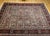 1900 - 1909 Vintage Joshegan Kashan Rug, Hand-Knotted Wool, Allover Weeping Willow Pattern, Ivory & Blue, 8x11 For Sale - Image 5 of 17