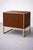 Walnut Nightstands with Brass Trim from Justfurnituress SRL, Set of 2 For Sale - Image 9 of 10