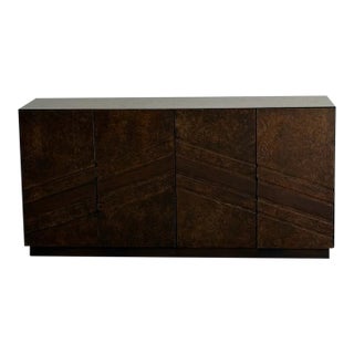 Late 20th Century Post Modern Cork Credenza For Sale
