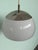 Italian Space Age Glass and Steel Pendant Lamp, 1960s For Sale - Image 12 of 16