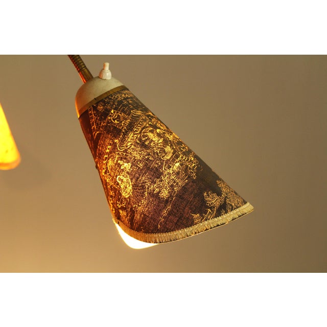 Italian Brass 3-Light Floor Lamp, 1960s For Sale - Image 11 of 18