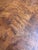 Late 20th Century Mid-Century Brass & Patch Burl Wood Top Oval Table For Sale - Image 4 of 12