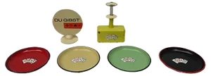 Vintage 4-Player Card Game Set by Marianne Brandt for Ruppel-Werke and GMF, Set of 6