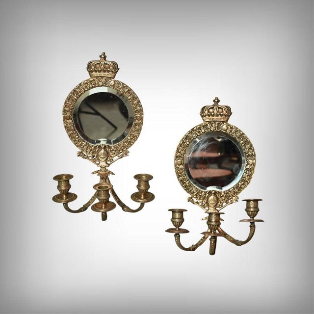 Bronze Wall Sconces, Set of 2 For Sale - Image 14 of 14