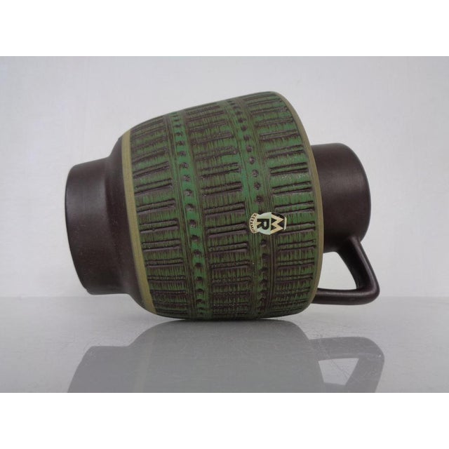 Ceramic 2023/20 R Handle Vase from Marzi & Remy, Germany, 1950s For Sale - Image 13 of 18