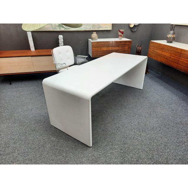 Vintage Space Age Fiberglass Desk, 1970s For Sale - Image 10 of 13