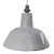 Industrial Dutch Grey Enamel Pendant Lights from Philips For Sale